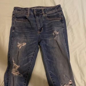 American Eagle Super Stretch Jeggings in size 4